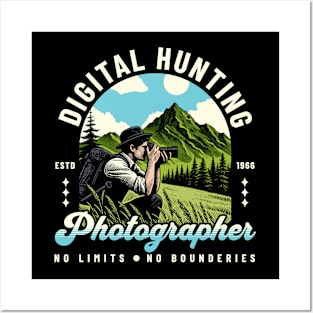 Digital Hunting Photograper Posters and Art